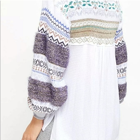 🍒NWOT🍒 FREE PEOPLE WINTER WONDERLAND SWEATER - Picture 3 of 12